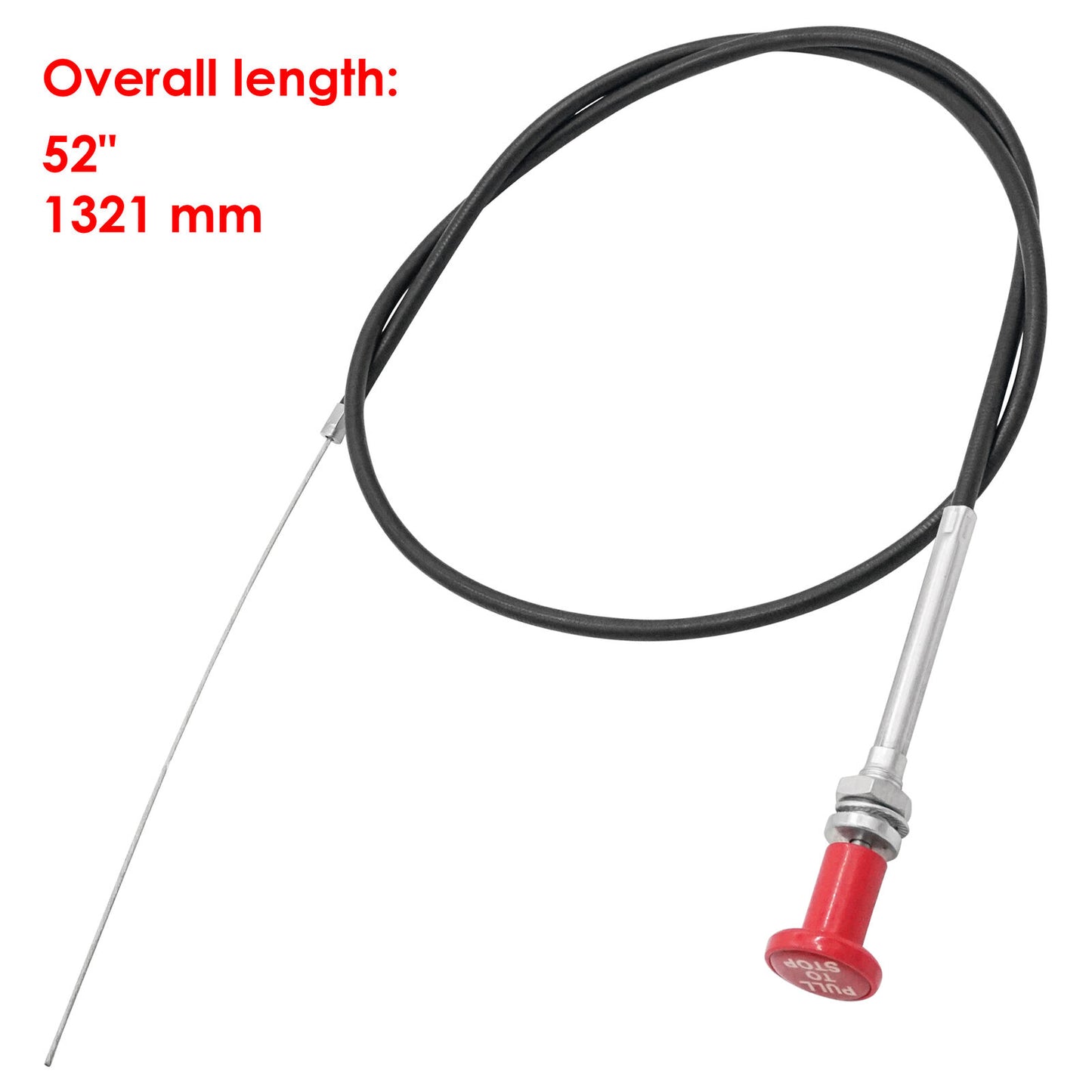 3597064M92 3597064M91 3701712M91 Fuel Stop & Shutoff Cable For Massey Ferguson