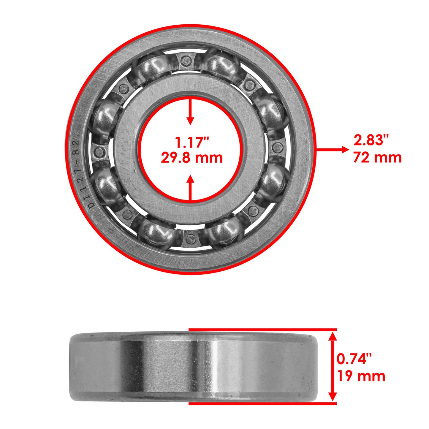 Rear Differential Bearing & Seals Kit For Polaris Sportsman XP 1000 2017-2023