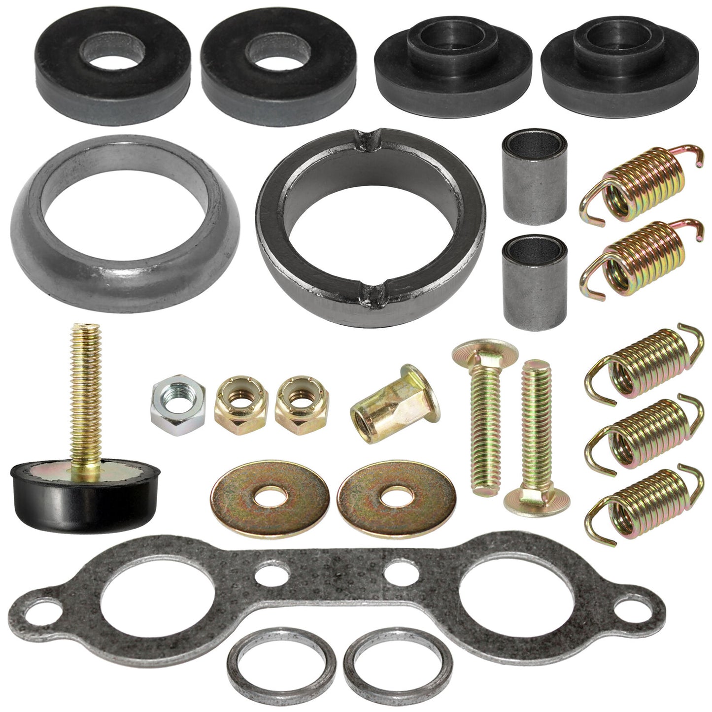 Exhaust Muffler Silencer Kit for Polaris Sportsman 700 800 4x4 6x6 EFI 2007-2014