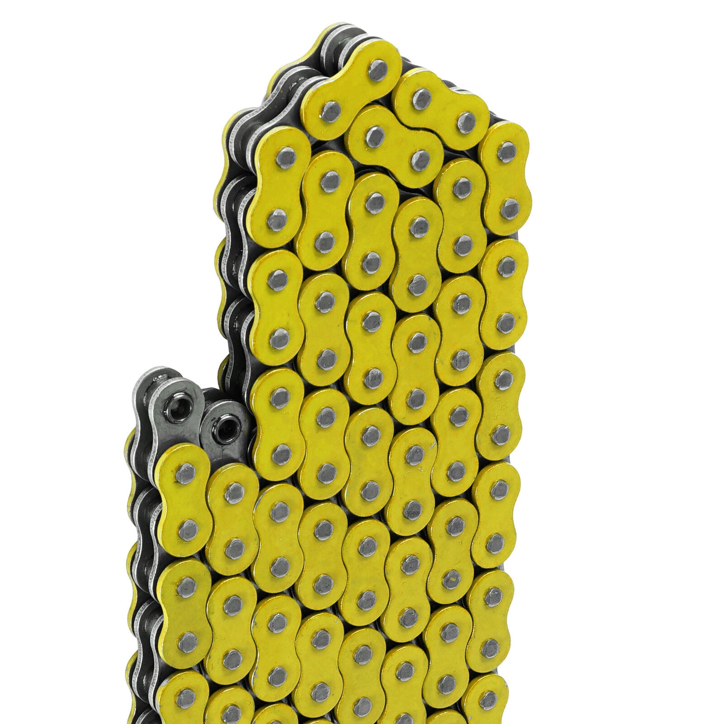 520 X 120 Links Motorcycle Atv Yellow O-Ring Drive Chain 520-Pitch 120-Links