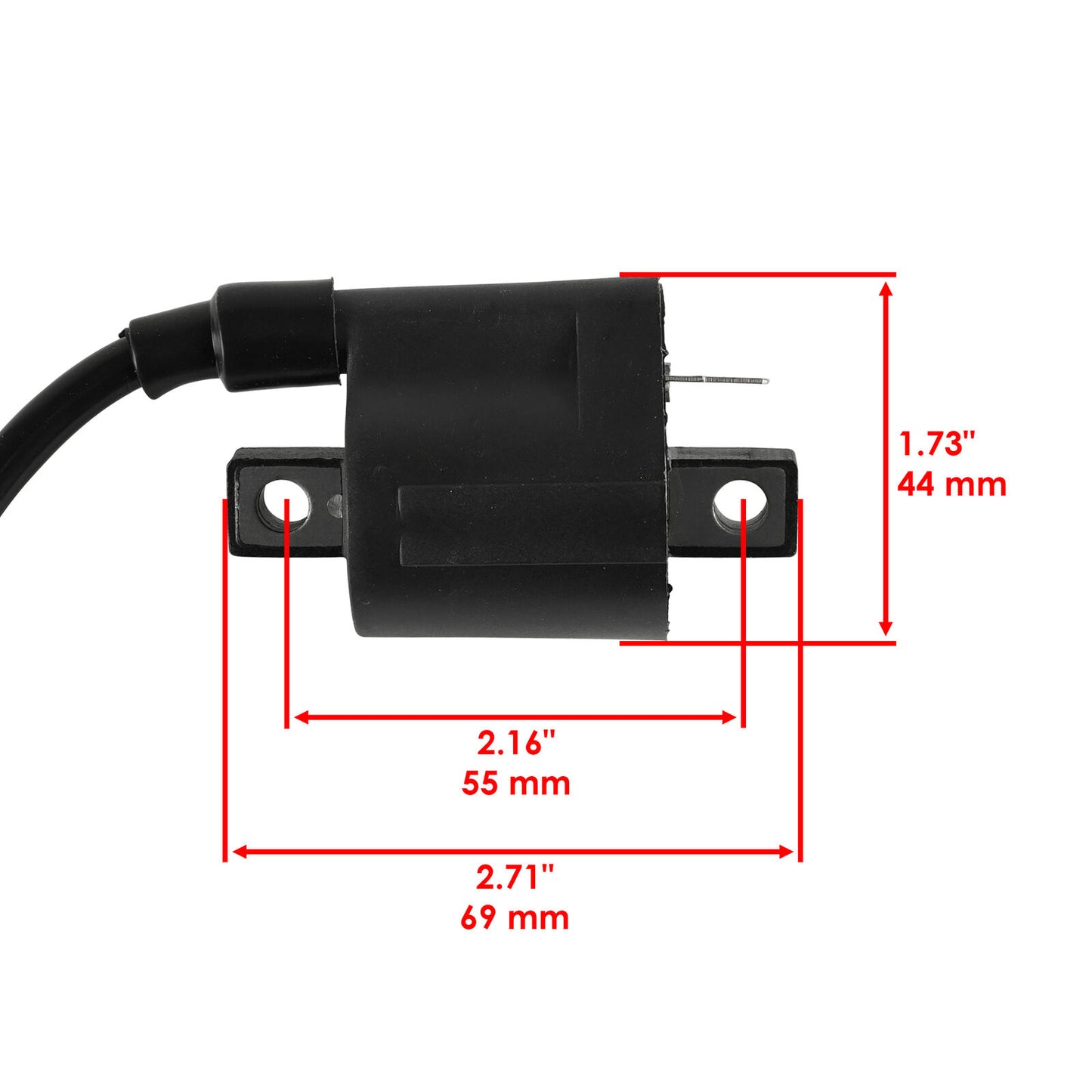 Ignition Coil for Yamaha Moto 4 YFM350ER YFM350 ER 1990 1992 1993 1994 1995