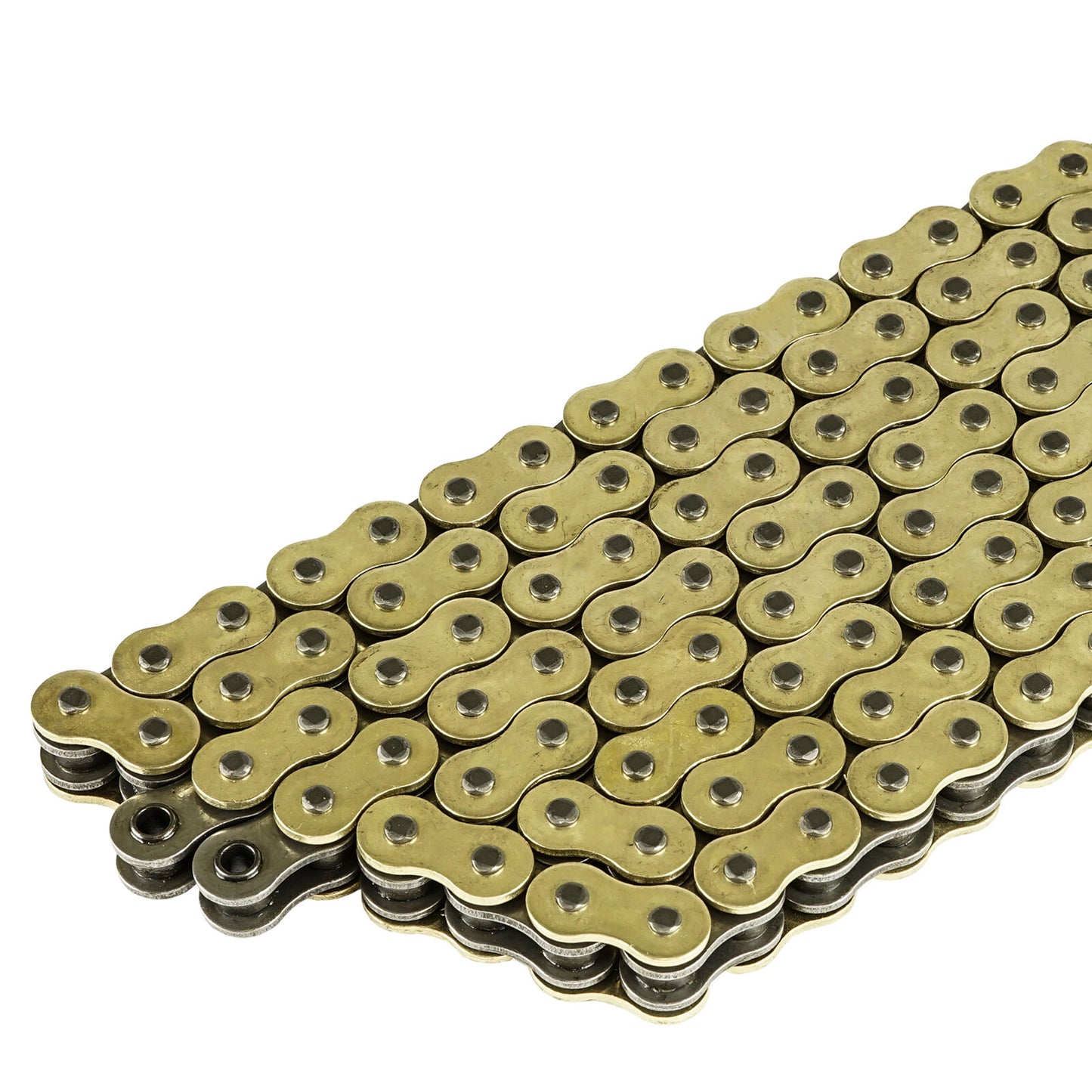 520 X 120 Links Motorcycle Atv Golden O-Ring Drive Chain 520-Pitch 120-Links