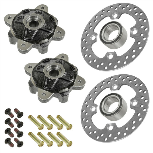 Wheel Carrier Disc & Bearing w/Bolts For Polaris RANGER 900 DIESEL 2012 - 2014