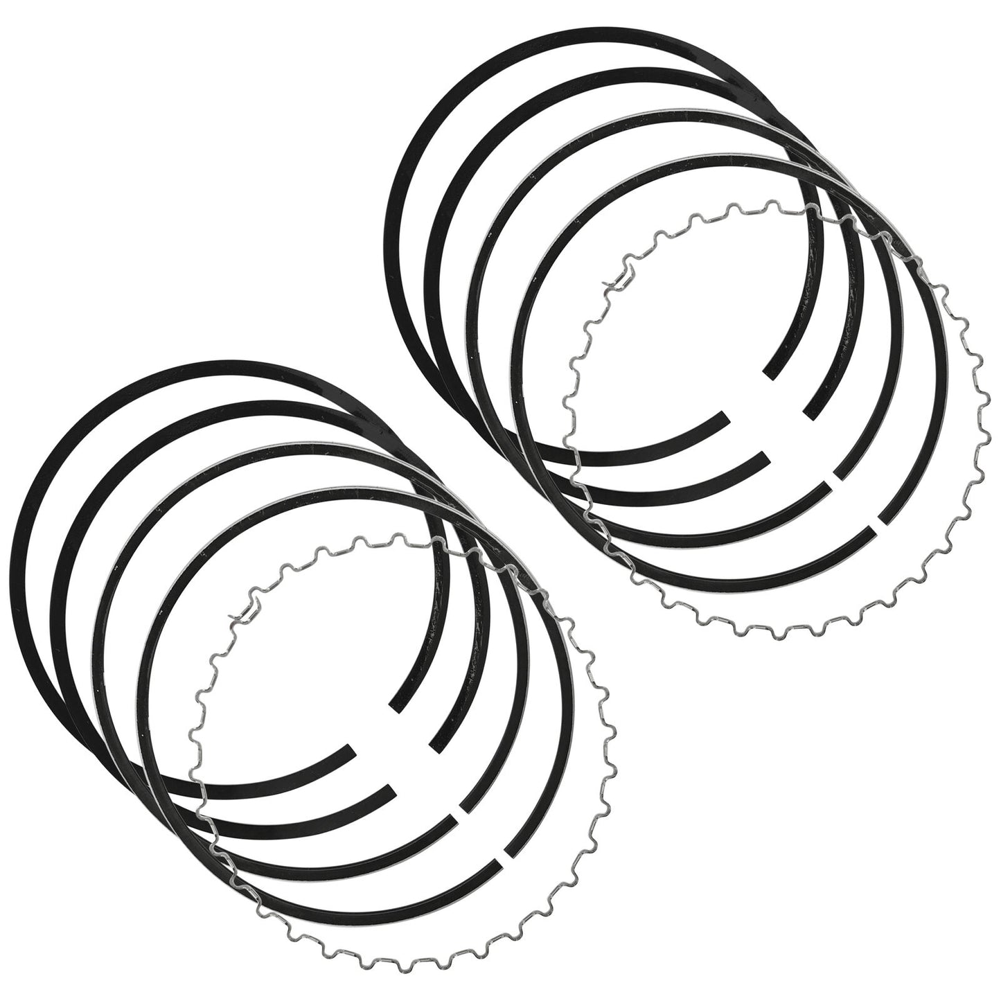 Caltric 13008-6025 Cylinder Piston Rings For Kawasaki