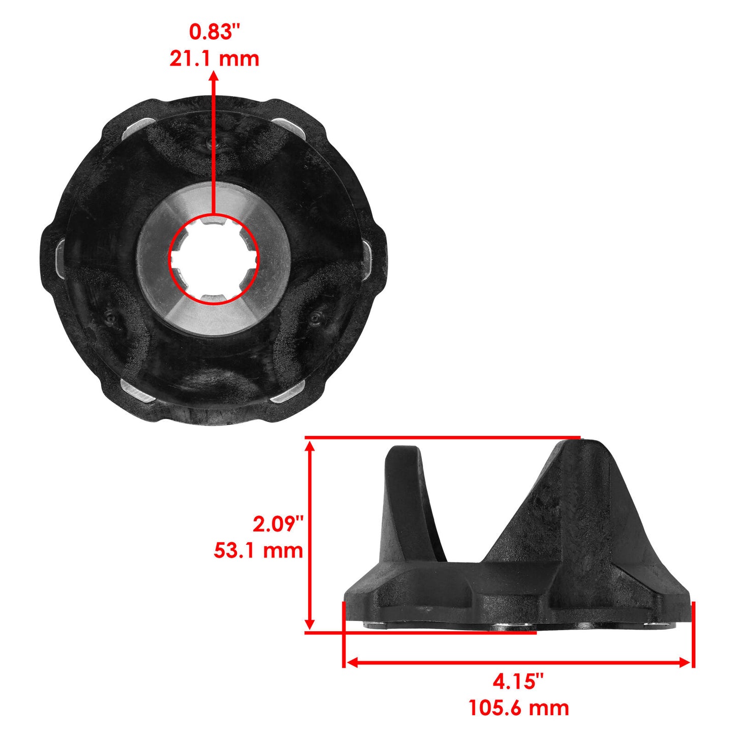 Clutch Cvt Driven Pulley Cam Helix & Spring For Can-Am Outlander 650 4X4 2006-21