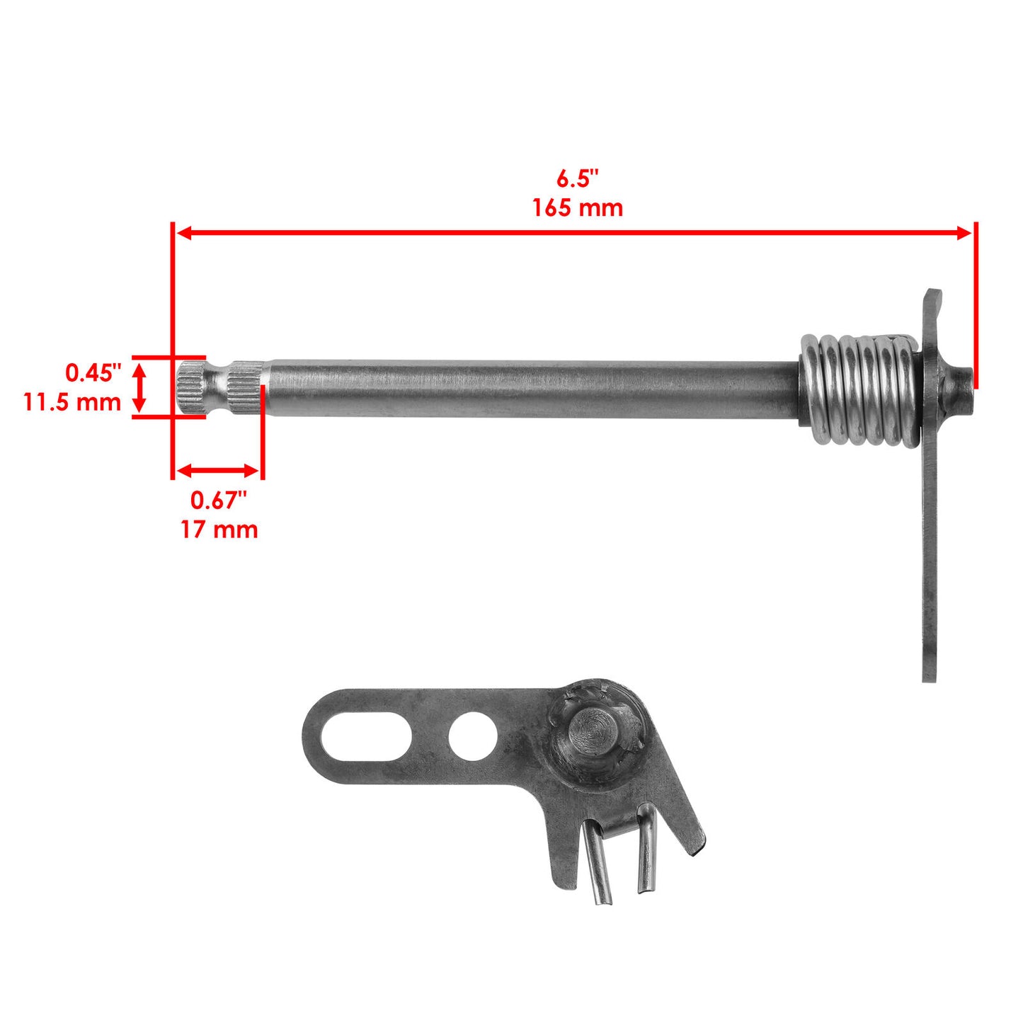 Gear Shift Shaft Assembly For Yamaha YFZ450 Bill Balance Edition 2006-2007