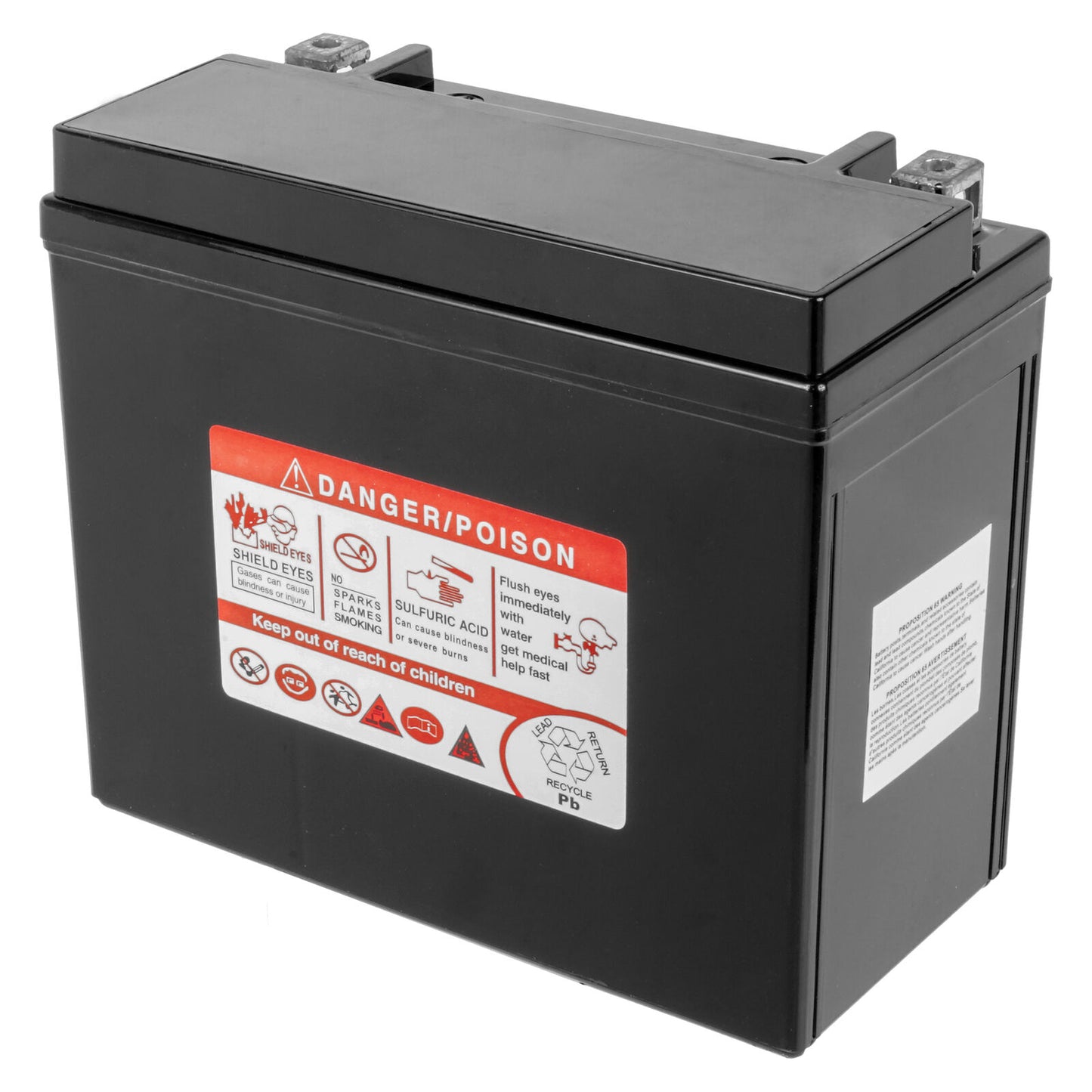 AGM Battery for Yamaha Rs Viking Professional Vk10 2006-2015