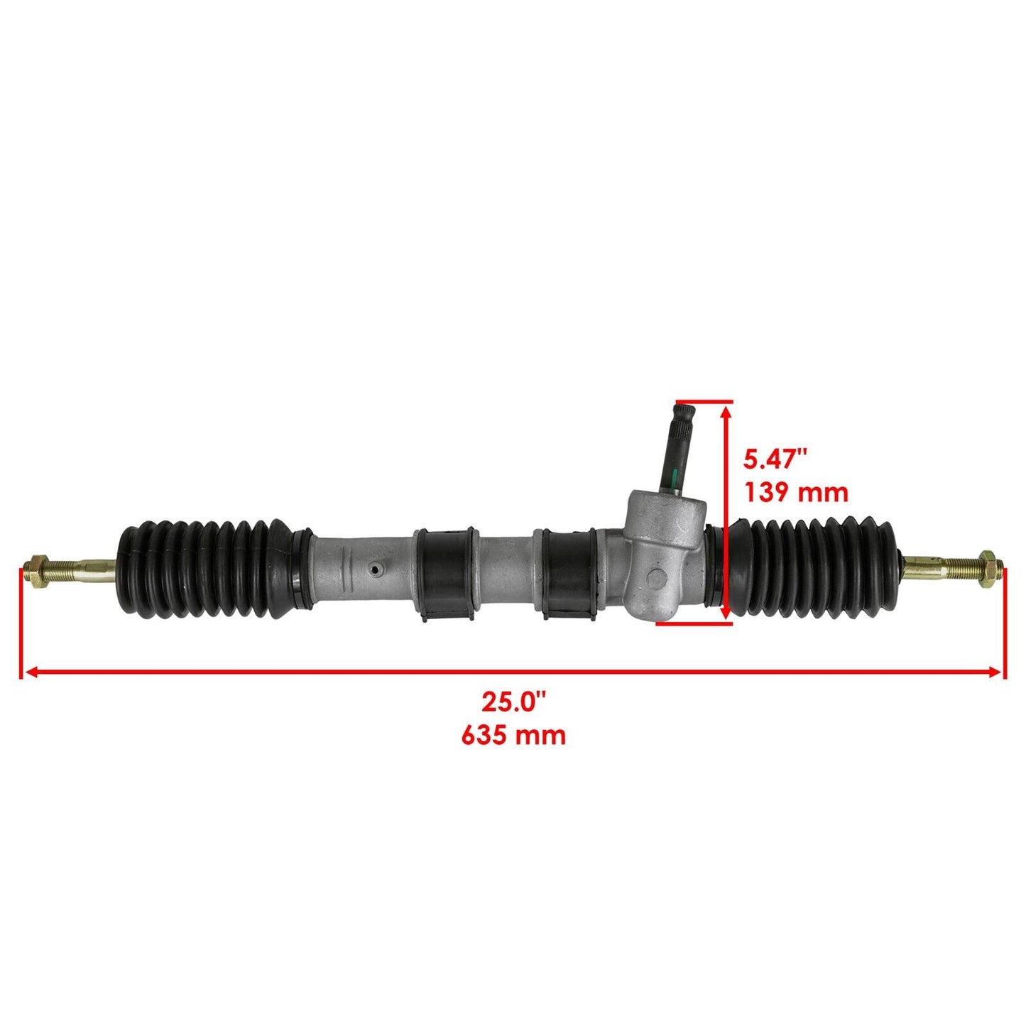 Steering Rack & Pinion w/ Tie Rod Ends For Kawasaki 39191-0023 39112-0008