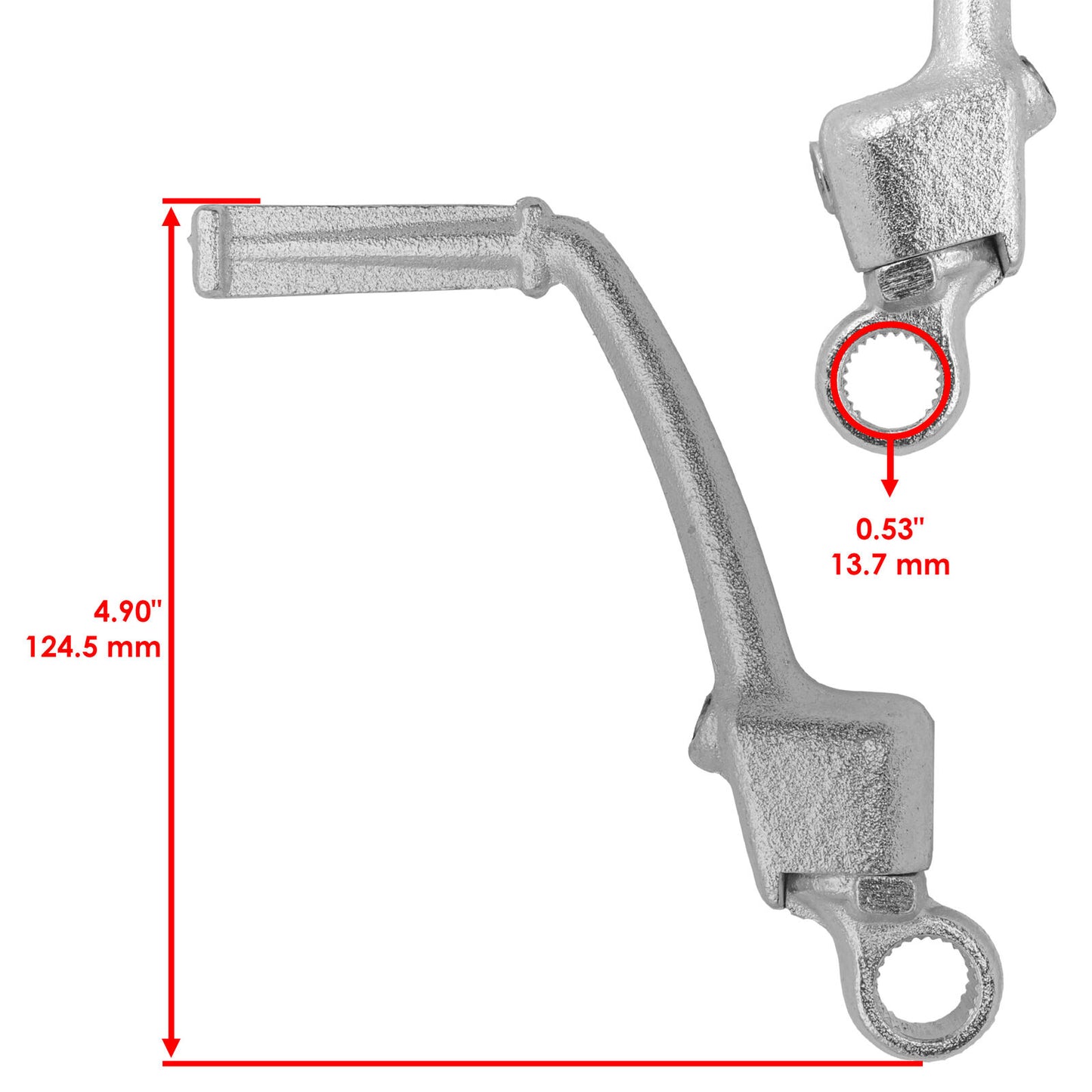 Calric 13064-1196 Kick Start Starter Lever Pedal For Kawasaki KX65 2000-2020