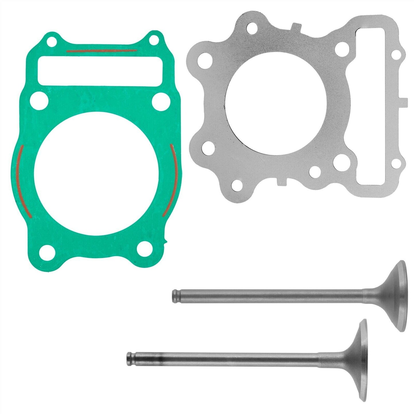 Valves & Head/Base Gaskets Kit for Honda TRX250 RECON TRX250 1985-1987