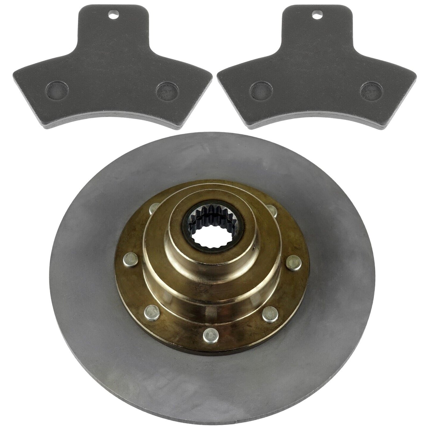 Rear Brake Disc Rotor w/ Pads for Polaris Sportsman 500 4x4 1998-2002 Except 6x6