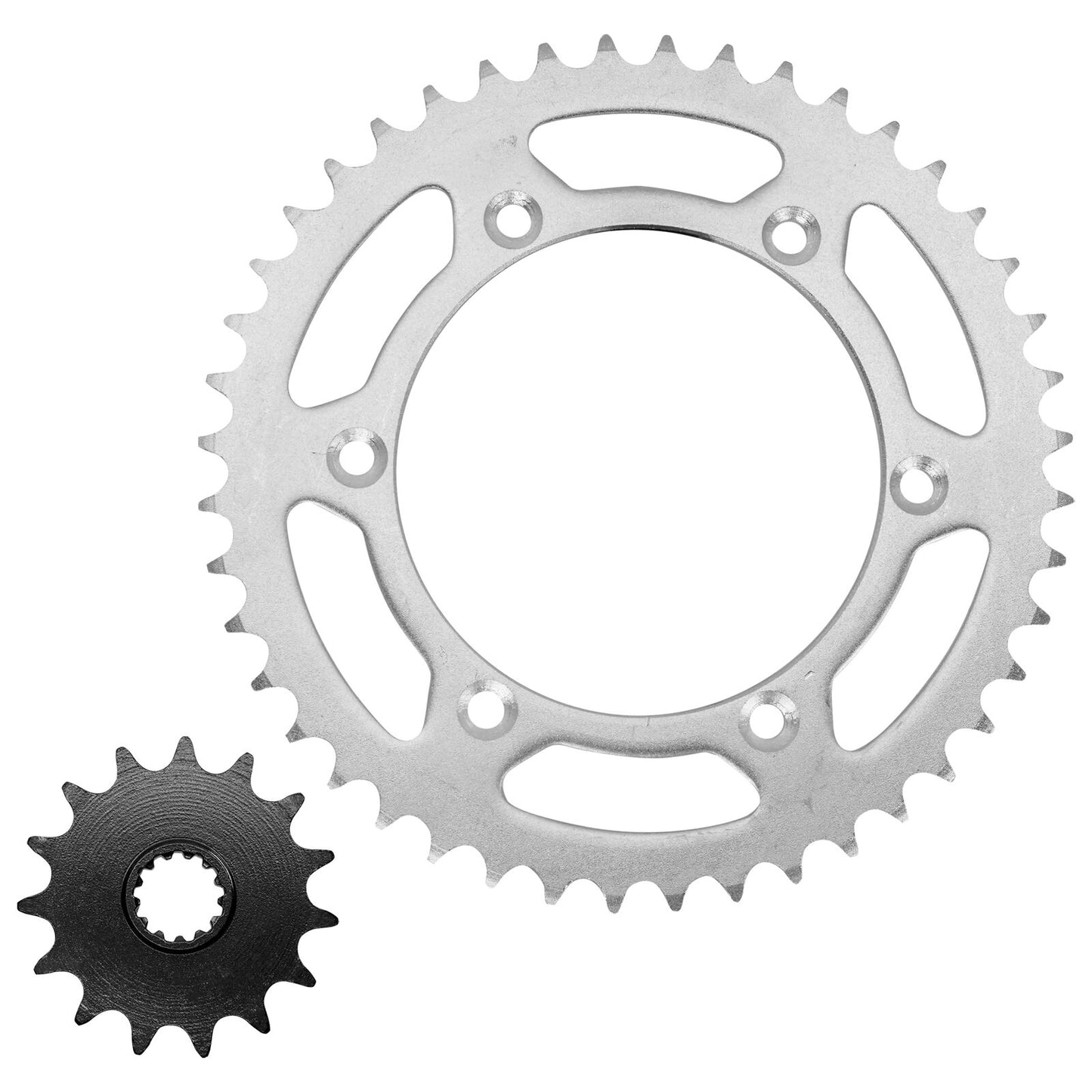 Front & Rear Sprockets Kit for Suzuki DR350 97-1999 / DR-Z400S 2000-09 2011-2019