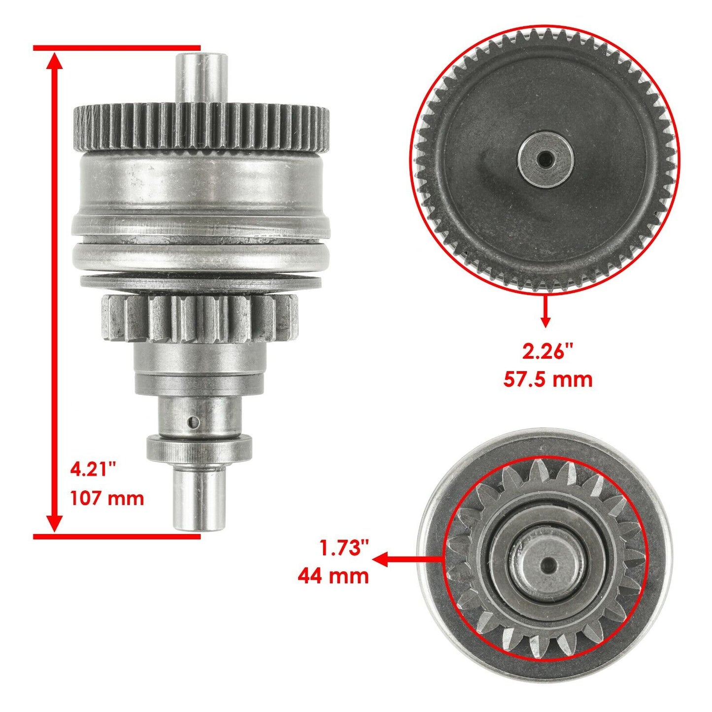 Starter Drive Bendix for Polaris Ranger RZR XP 700 800 New