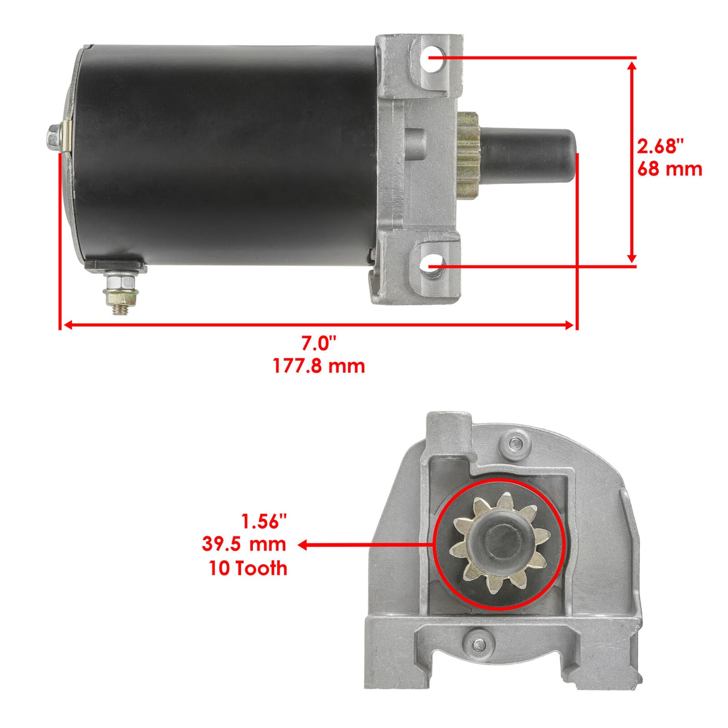 New Starter for Generac Engine Gn191 Gn320 Gn360 Gn410