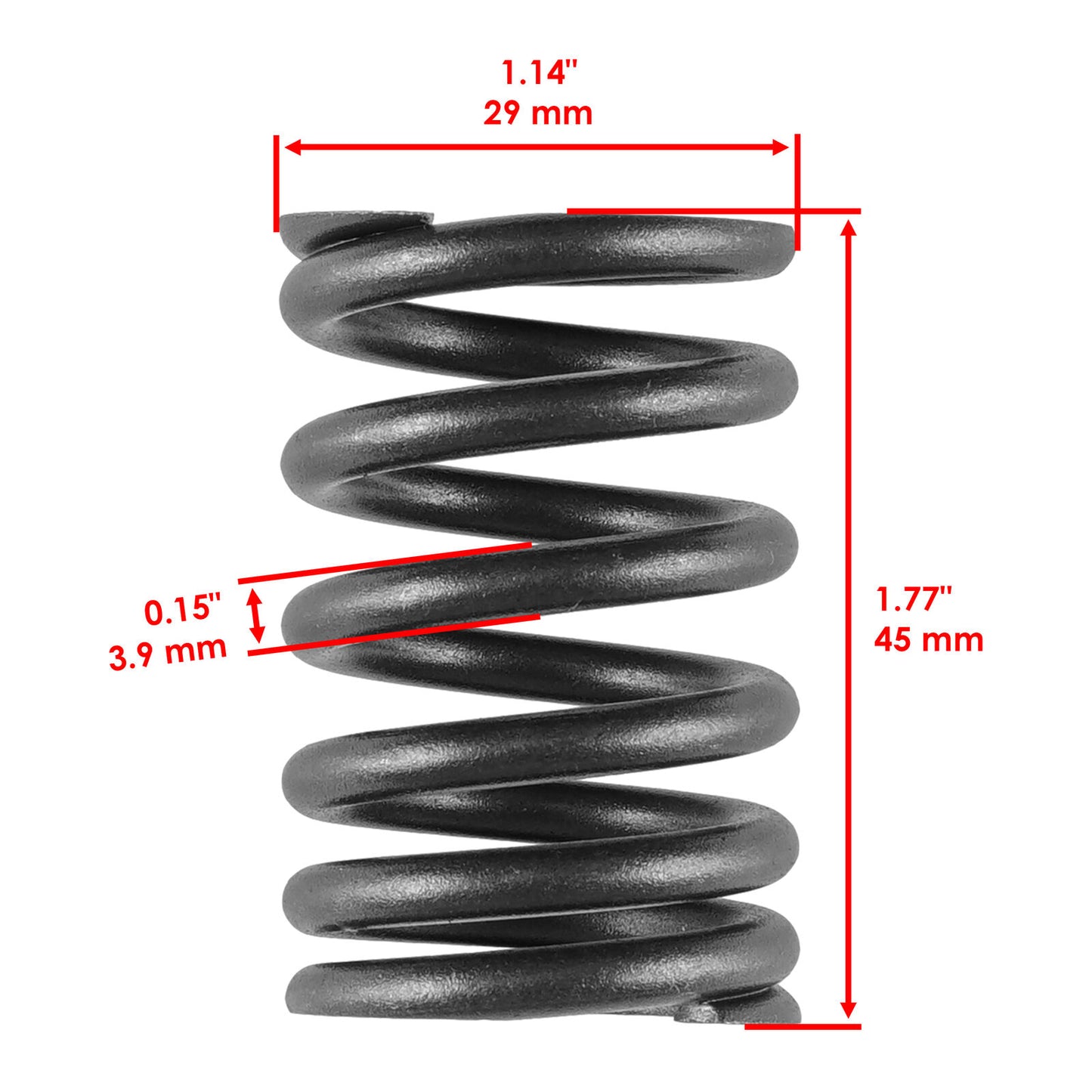 Intake & Exhaust Outer Valve Spring For Honda Foreman 500 TRX500 520 4x4 05-23