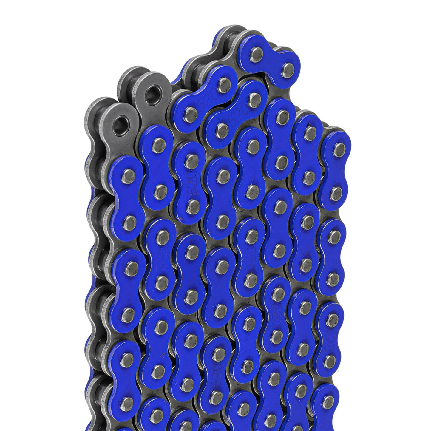 Blue Drive Chain for Dirt ATV Quad 520-Pitch 120-Links Non O-Ring 2 master links