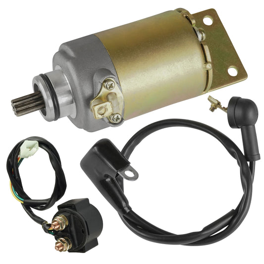 Caltric Starter and Relay Solenoid for Polaris Phoenix 200 2005-2021 / 0453024