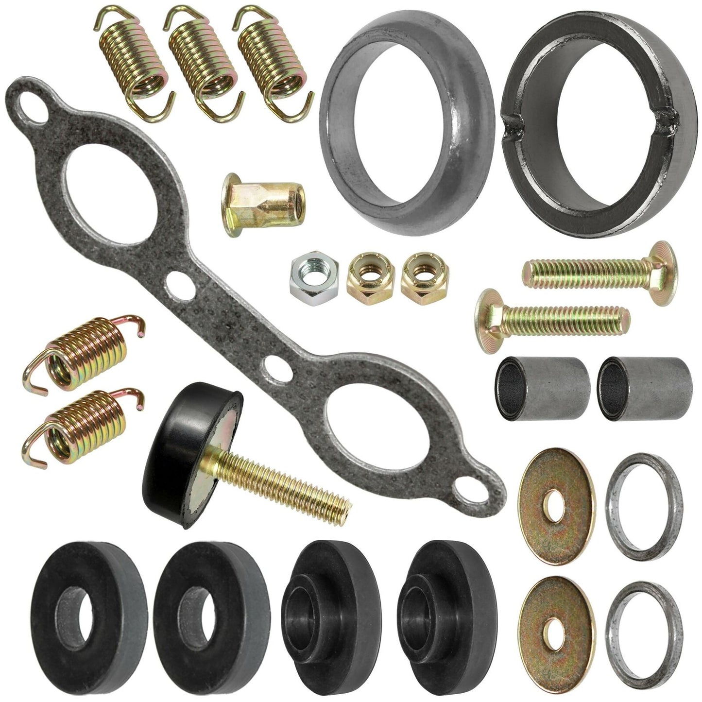 Exhaust Muffler Silencer Kit for Polaris Sportsman 700 800 4x4 6x6 EFI 2007-2014