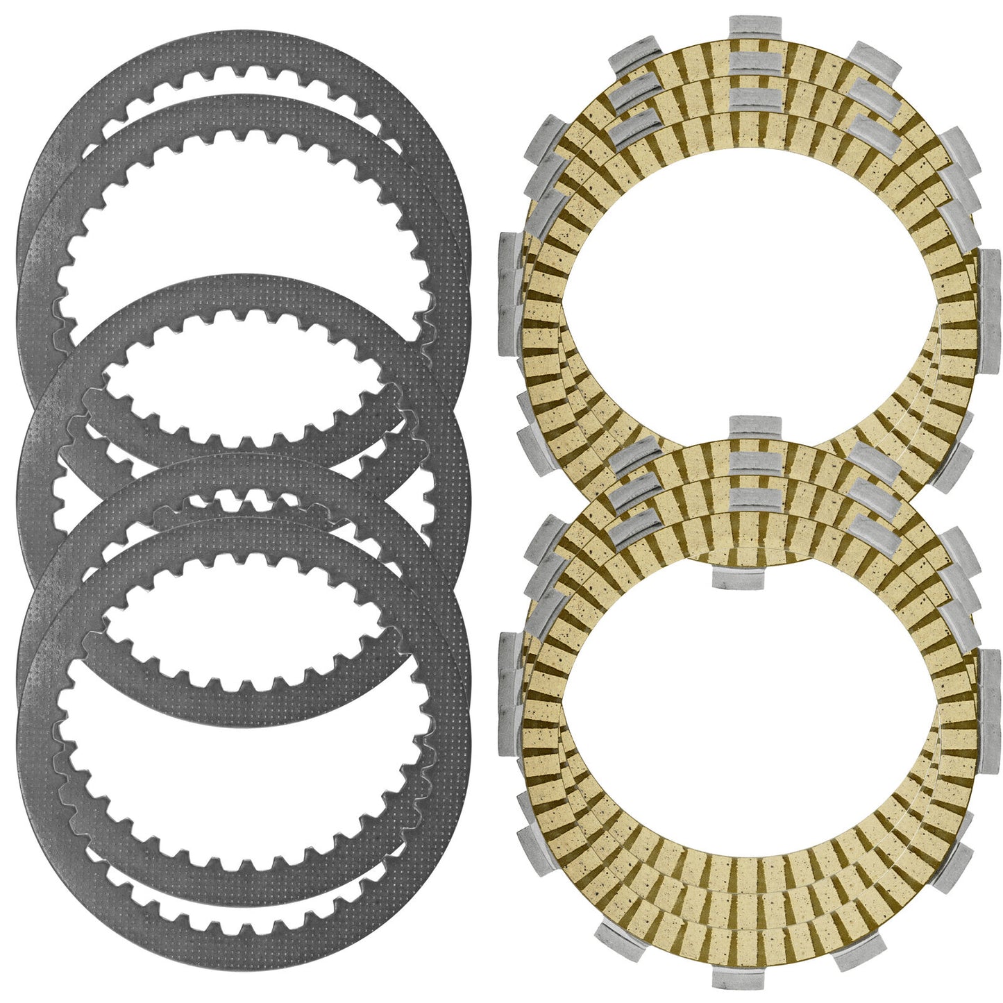 Caltric Clutch Friction And Steel Plates for Suzuki RM250 1986 1987