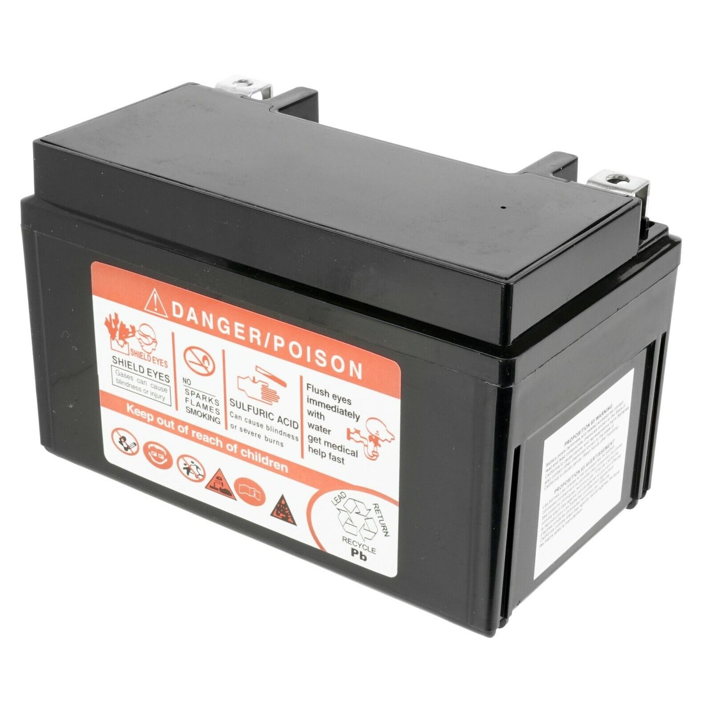 AGM Battery for Yamaha Raptor 350 YFM350R Se 2004-2013