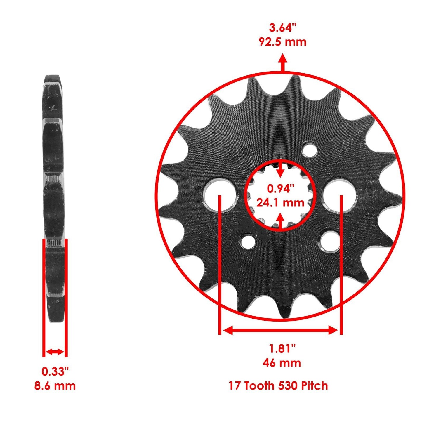 Drive Chain & Sprockets Fits KAWASAKI VN800A VN800B Vulcan 800 Classic 1996-05