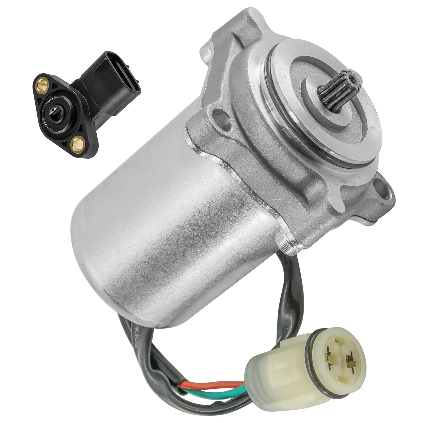 Power Control Motor w/ Angle Sensor for Honda Recon 250 TRX250TE 2x4 ES 2002-24