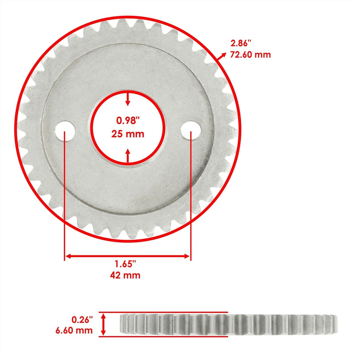 Camshaft Cam Timing Chain Gear Sprocket fits Polaris RZR XP 4 1000 2014 - 2020