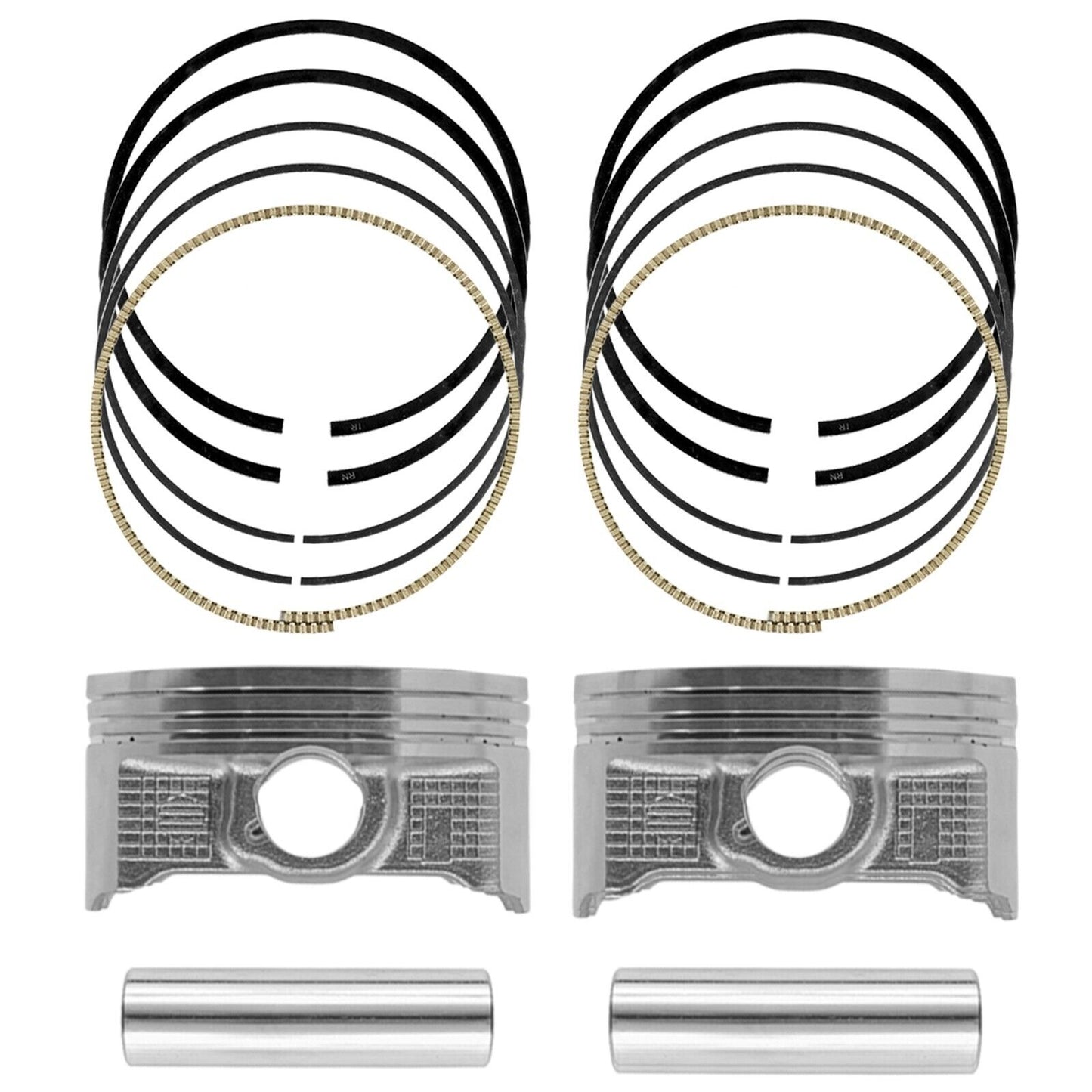 For Kawasaki Teryx 800 KRF800 Piston & Ring Kit 2014-2023 84.3mm 2x