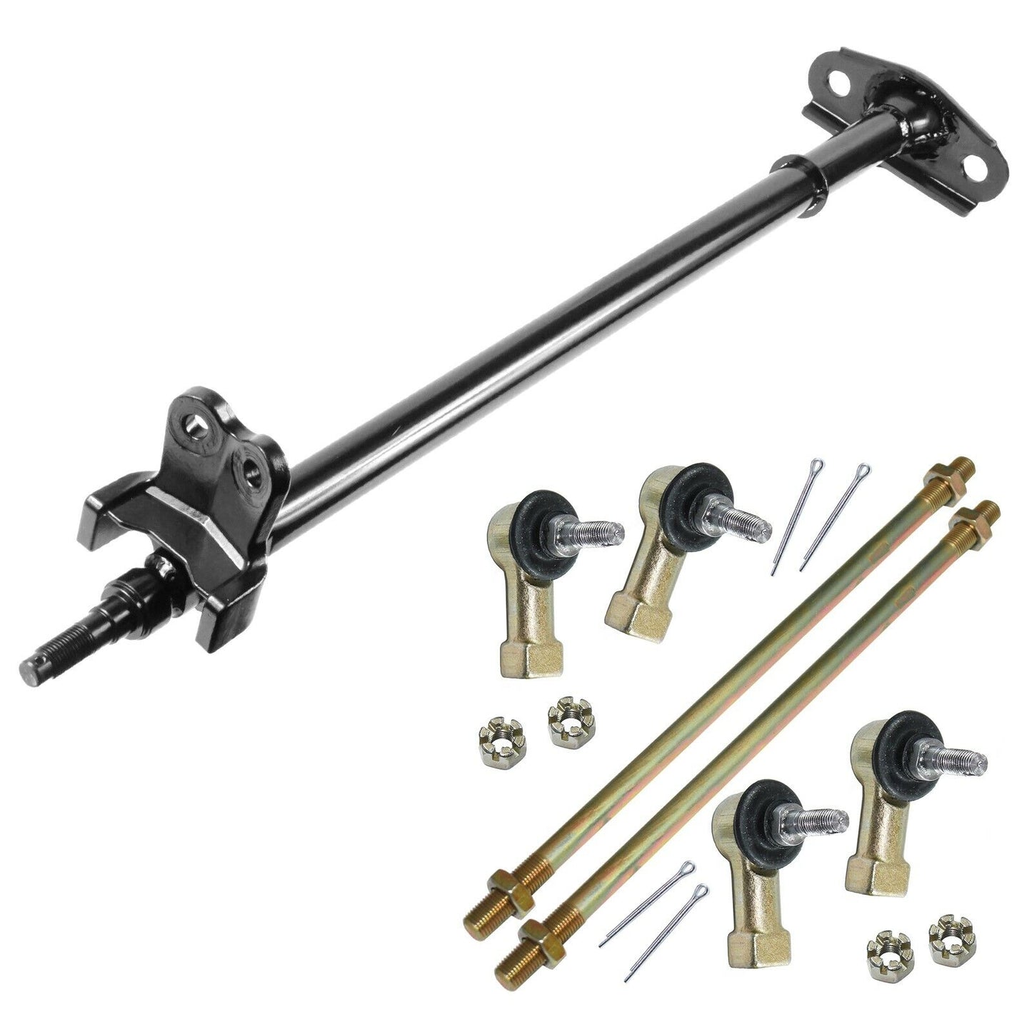 Steering Stem Shaft W/ Tie Rod End Kit For Honda TRX400EX Sportrax 400 1999-2008