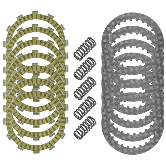 Clutch Friction Steel Plates and Springs Kit for Honda CR125R 2000 2001 - 2003