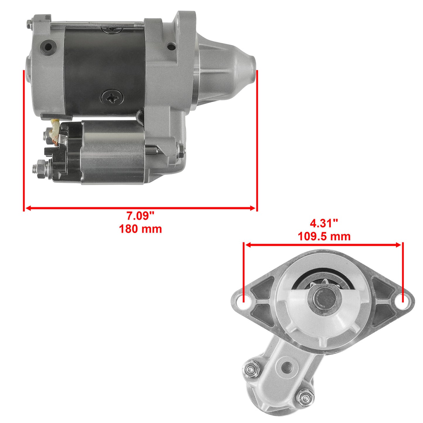 Caltric Starter for John Deere Gator HPX615E Utility Vehicle / MIA12270