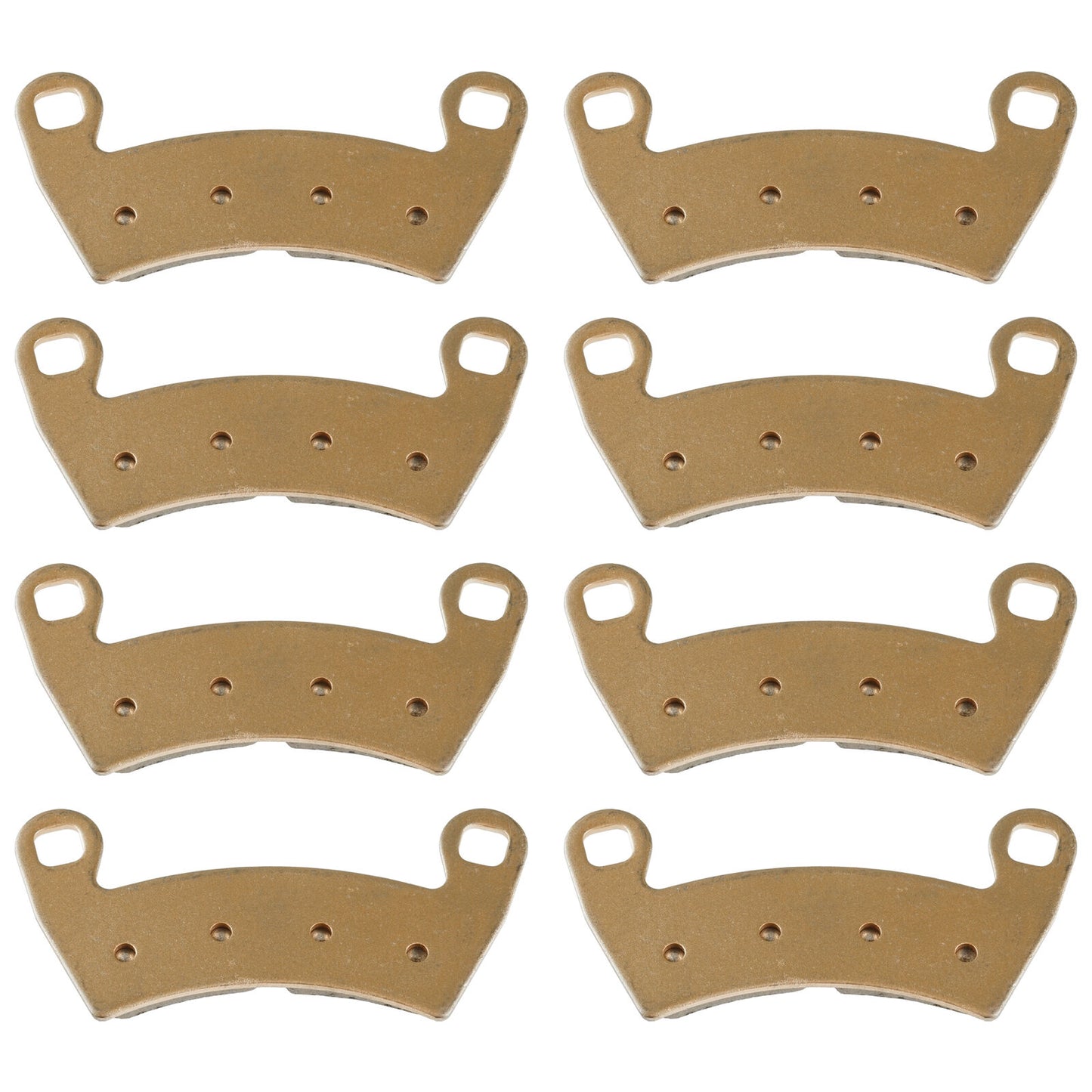 Front & Rear Brake Pads for Polaris RZR XP 1000 2014-2017 Sintered