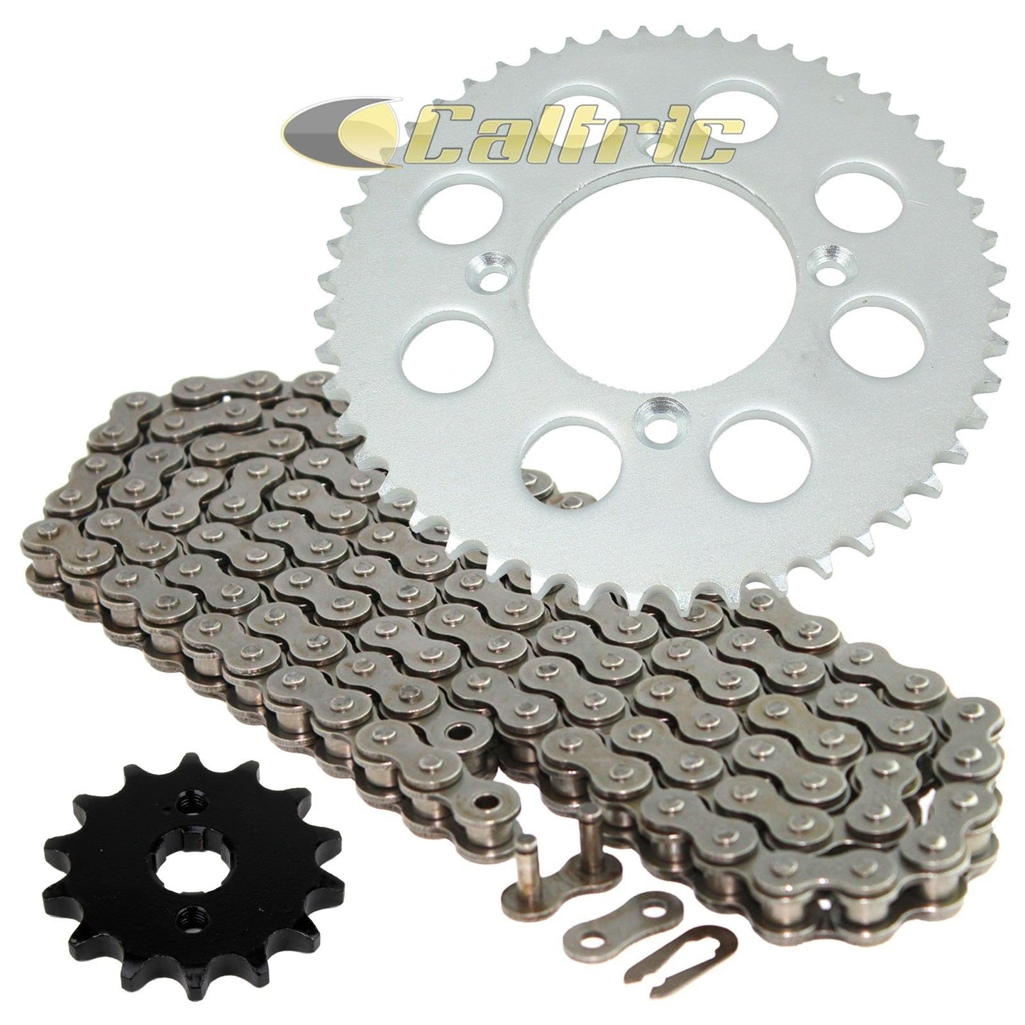 Drive Chain & Sprockets Kit for Honda XR100R 1985-2003 / CRF100F 2004-2013