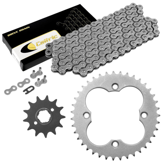 Drive Chain & Sprockets Kit for Honda ATC250R 1986 / TRX250R 1986 1987