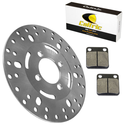 Front Left/Right Brake Disc with Brake Pads for Yamaha Big Bear 350 2x4 4x4 1999