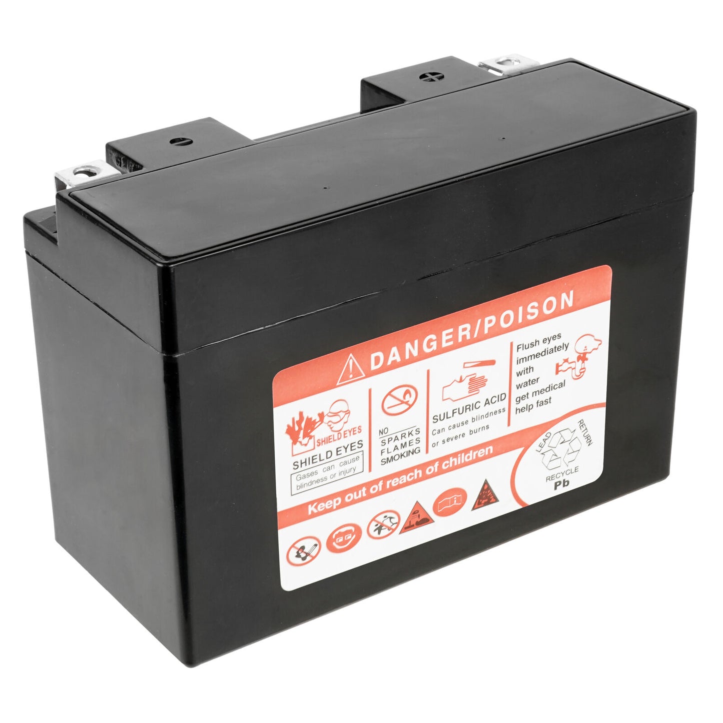 AGM Battery for Yamaha Raptor 700R YFM700R 2009 2011-2020 / 12V 8Ah CCA 140