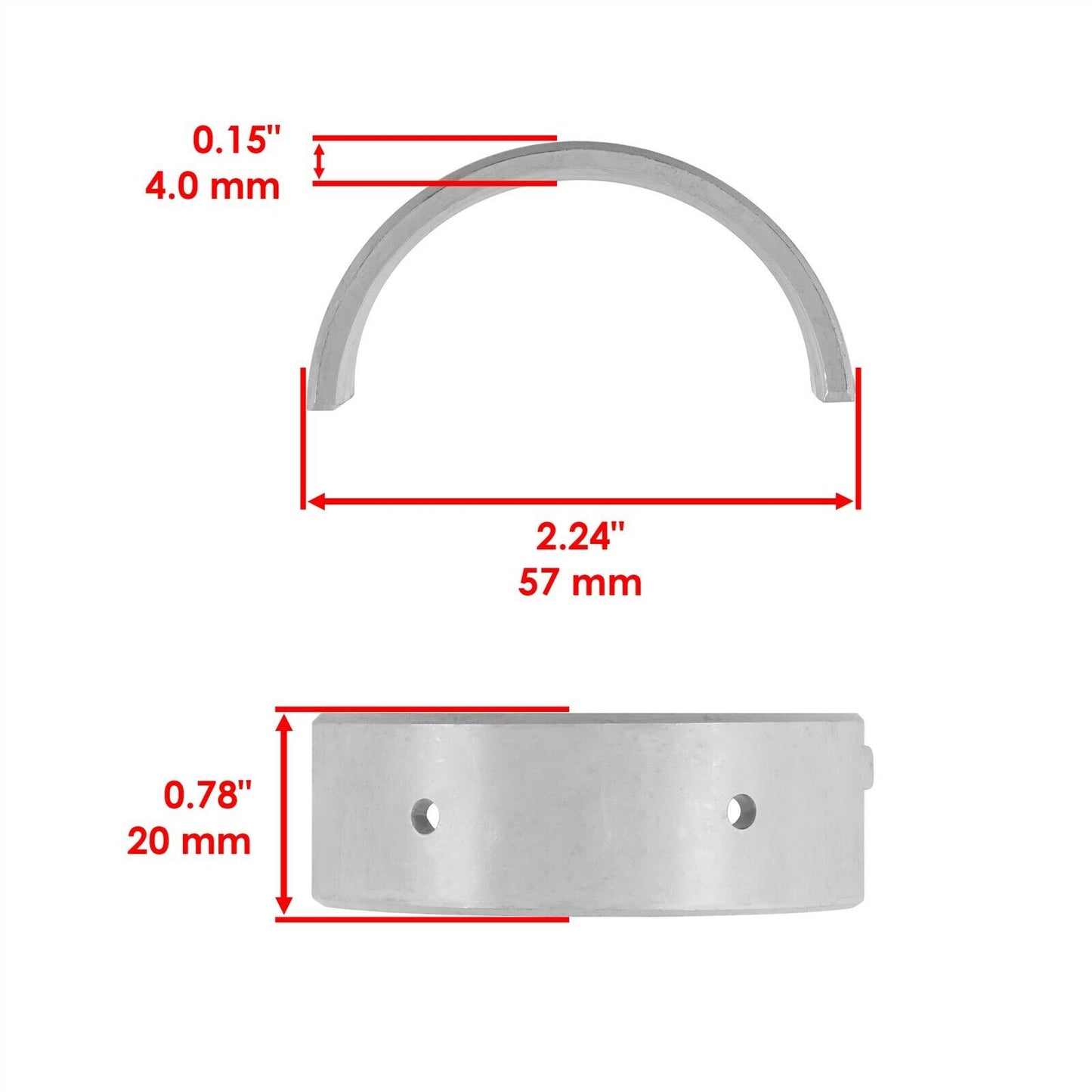 Main Journal Crankshaft Bearing For Polaris Sportsman 700 EFI ATV 2002-2007