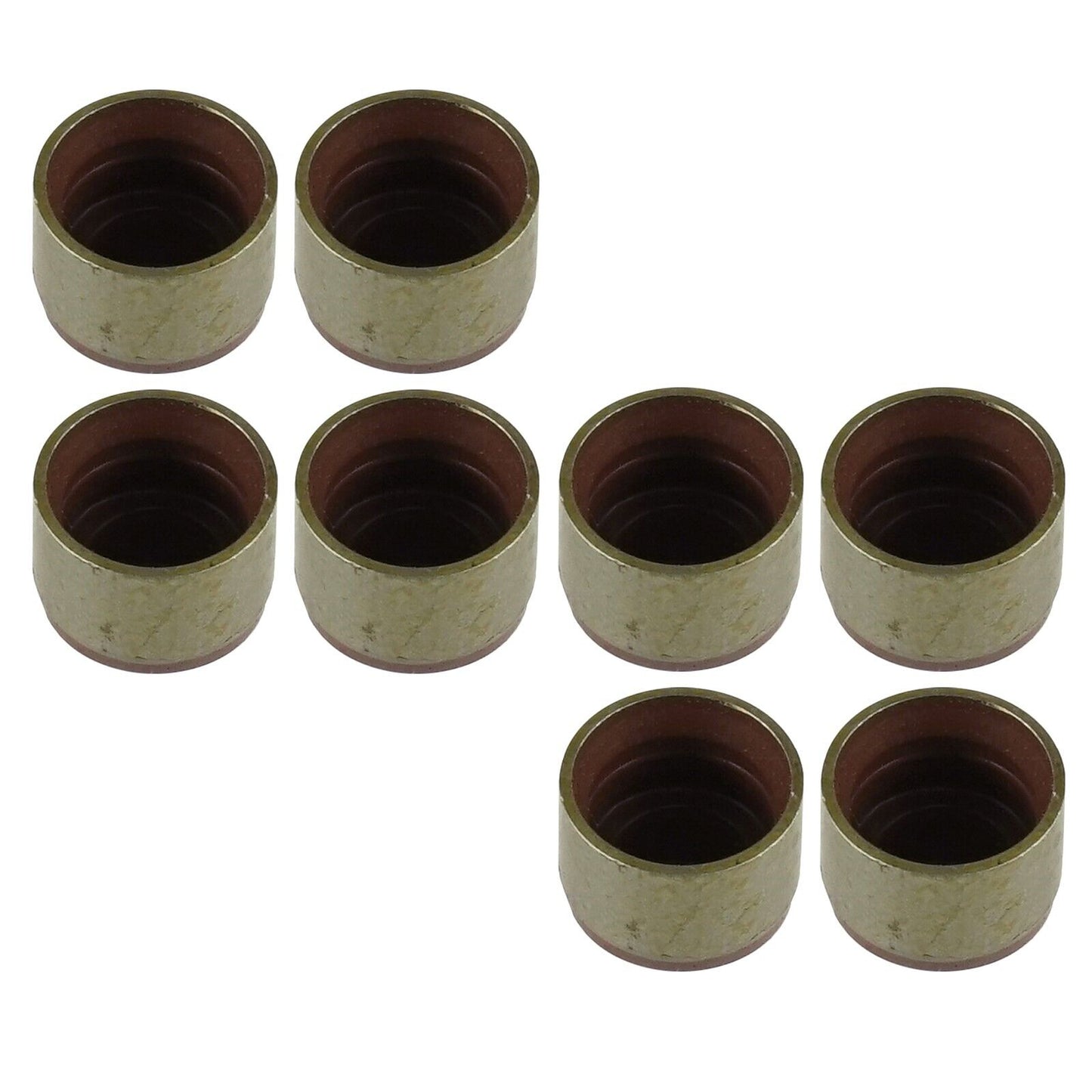 8x Valve Stem Seal for Kawasaki Ninja 400 2018-2020