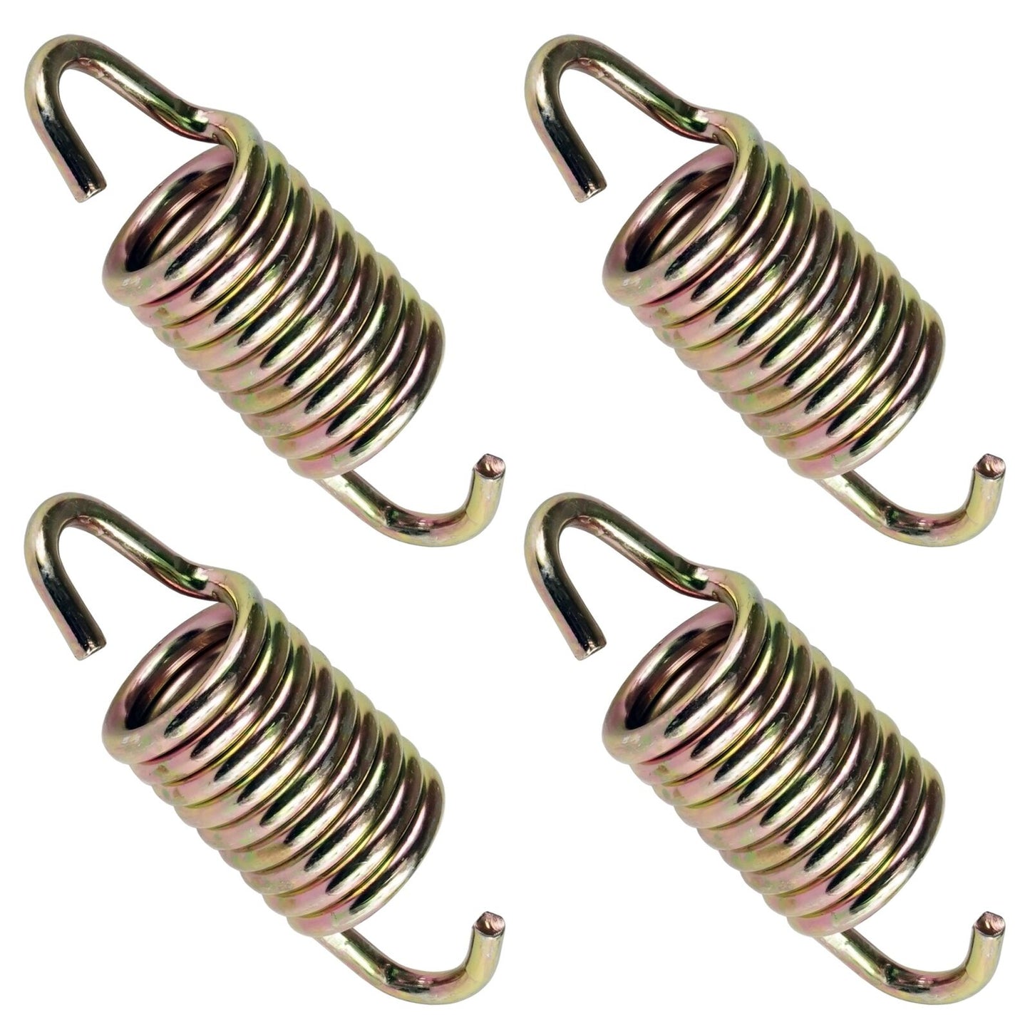 4x Exhaust Muffler Spring For Polaris Hawkeye 300 325 400 2010 2011 2012 13 2014