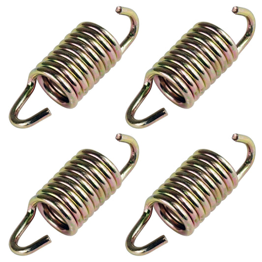 4x Exhaust Muffler Spring For Polaris Hawkeye 300 325 400 2010 2011 2012 13 2014