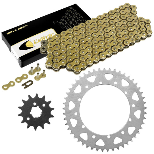 Drive Chain & Sprocket Kit for Yamaha YZ250 1987 1988 1989 1992