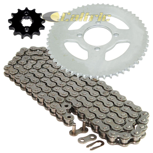 Caltric Drive Chain and Sprockets Kit for Yamaha TT-R125L TT-R125LE 2002-2020