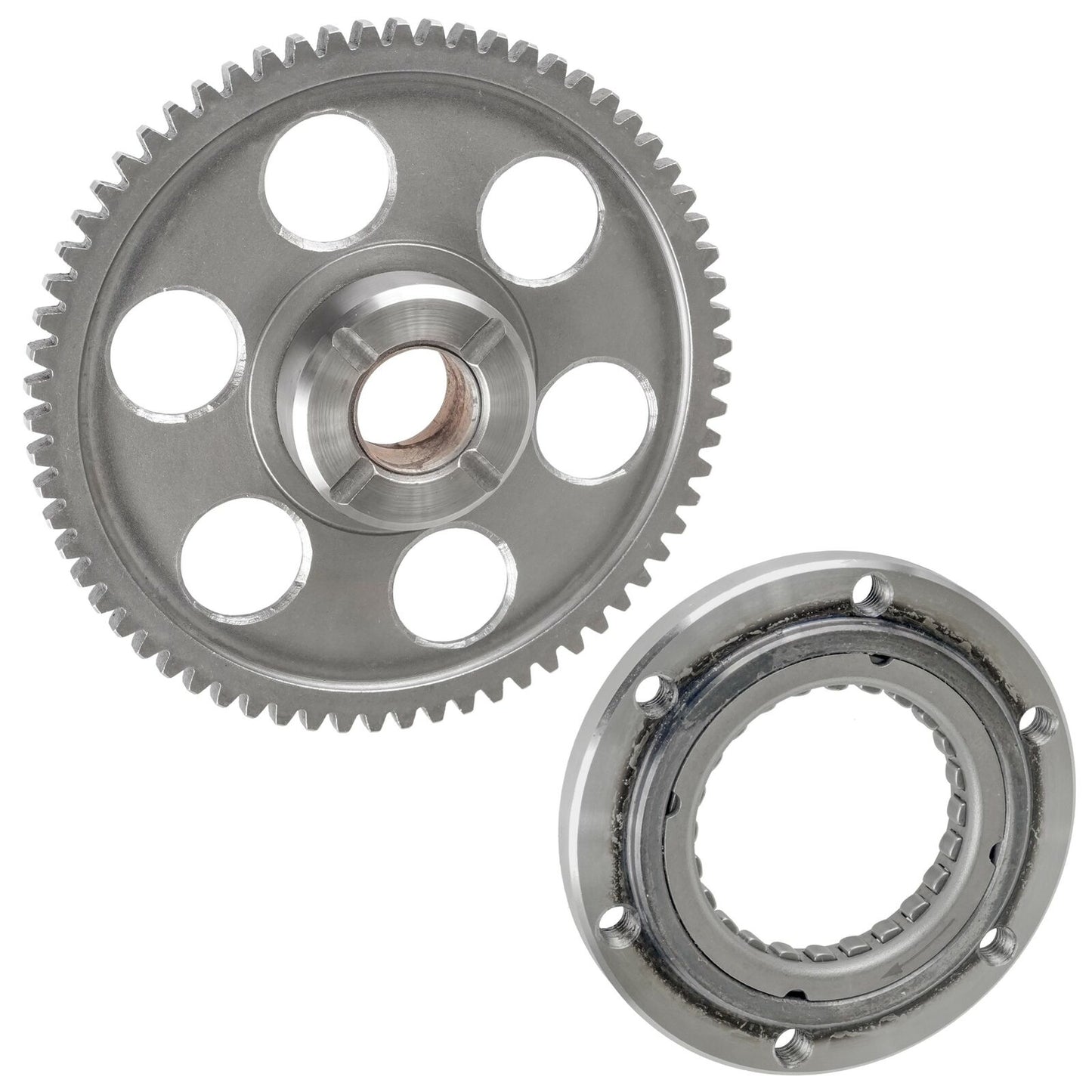 Starter Clutch Gear Idler One-Way Sprag for Yamaha Wolverine 450 YFM450 06-2010