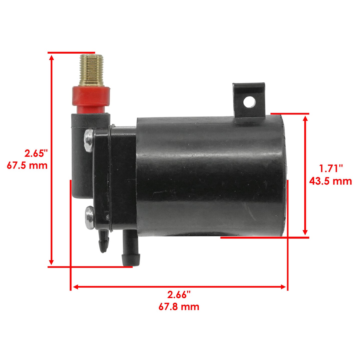 Fuel Primer Choke Solenoid for OMC Johnson Evinrude 0397909