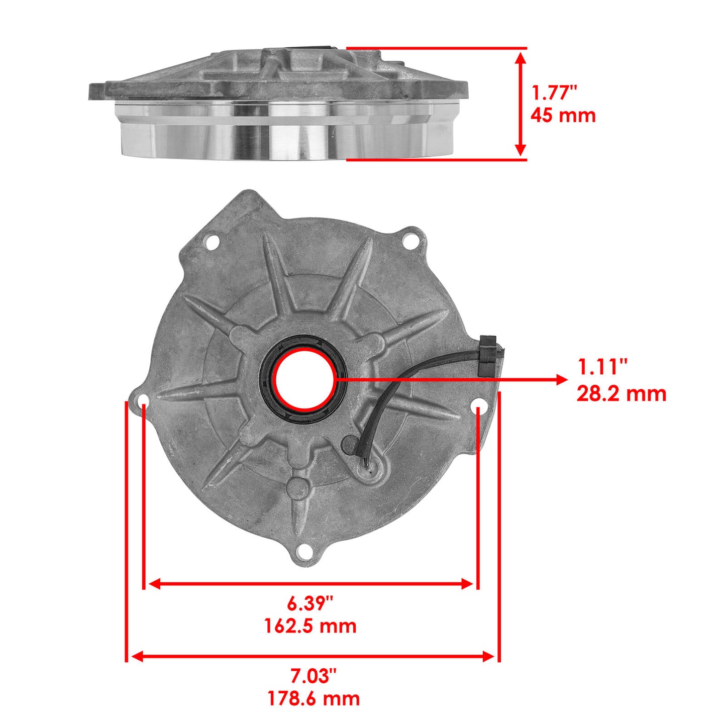 3236663 Front Differential Output Cover For Polaris Sportsman 450 2007 2016-2024