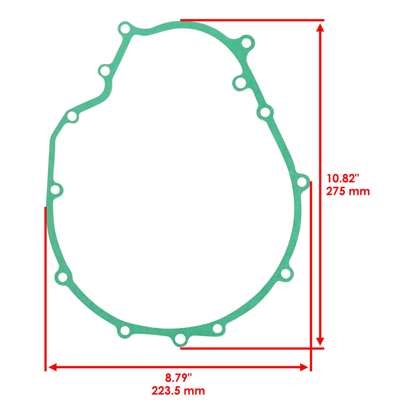 Clutch Cover Gasket for Kawasaki Ninja 500 EX500 Ex 500 1987-1996