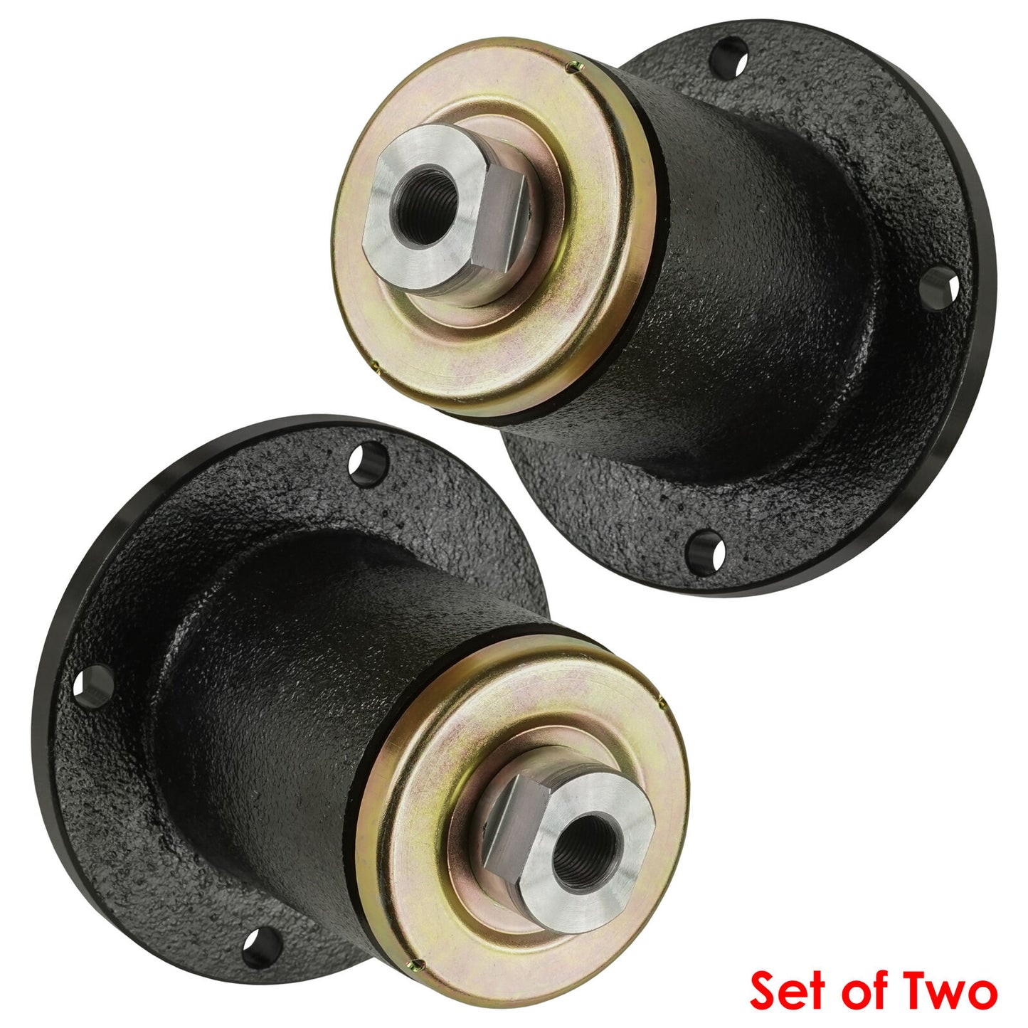 2 Spindle Assembly For Bad Boy Pup- Pup Lightning 48" 52" 60" 72" Deck 037601500