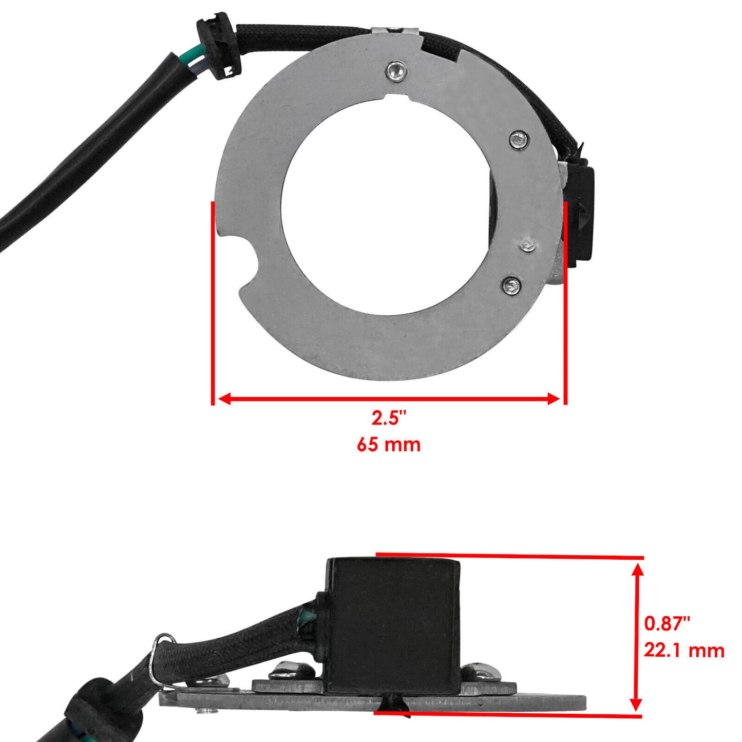 Stator Pulse Pickup Coil Trigger for Honda 30300-958-000, 30300-958-010