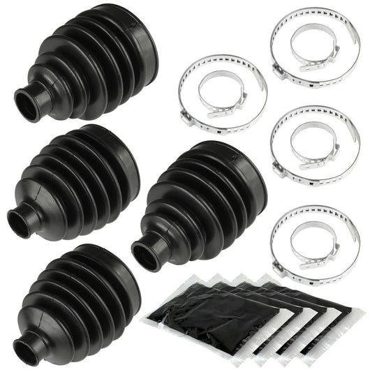 2 Front Axle Inner Outer CV Boot Kit Fits Polaris Sportsman 500 2011 - 2012