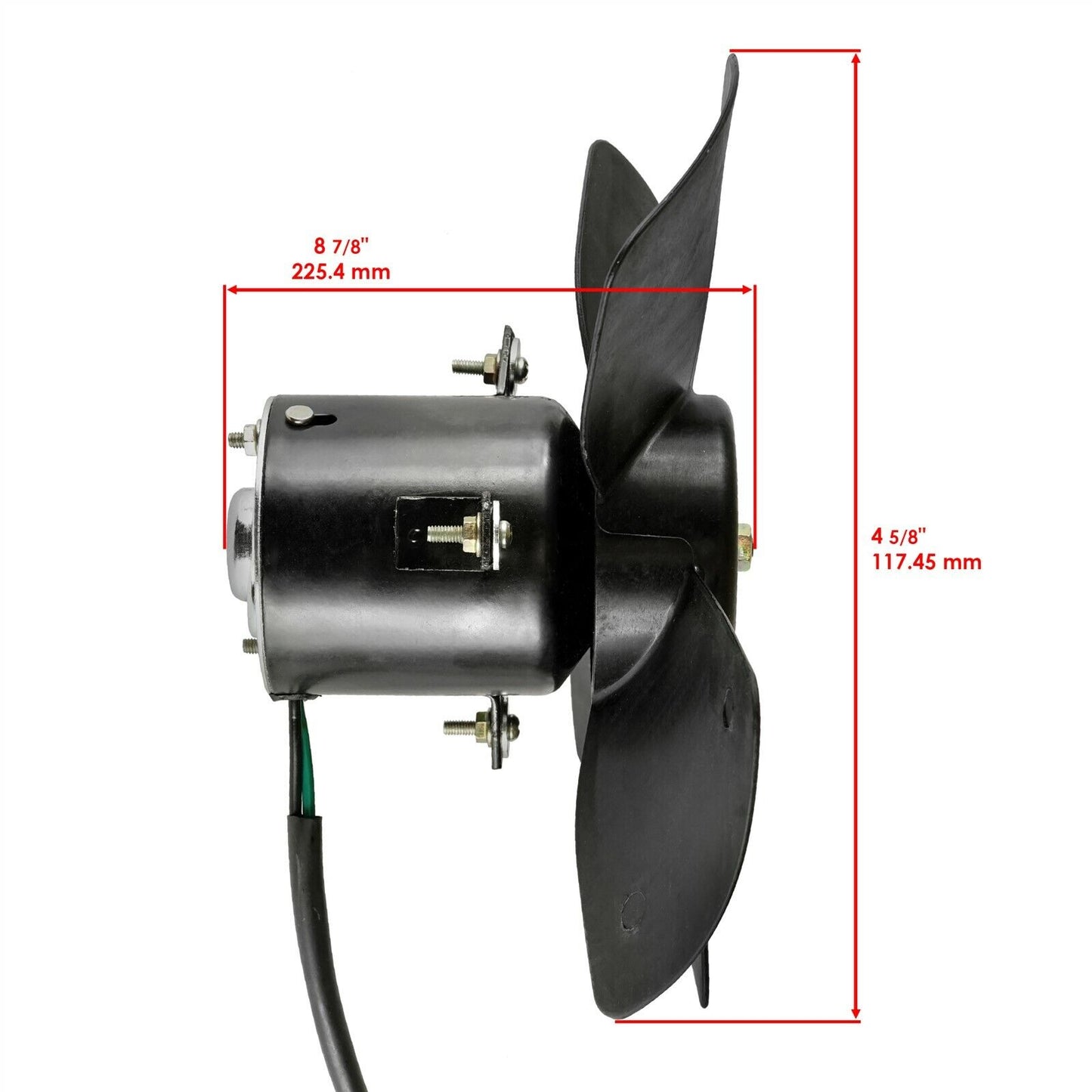 For Honda TRX350TE Rancher 350 Radiator Cooling Fan Motor 2x4 ES 2000 2001-2006